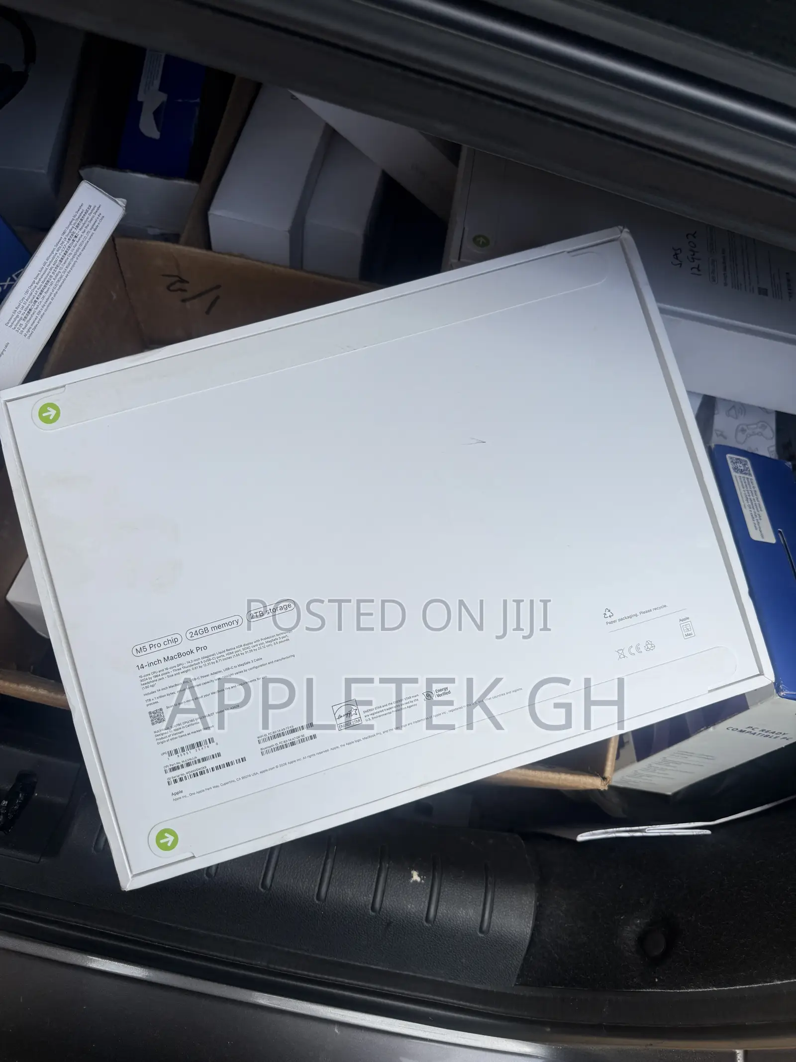 New Laptop Apple MacBook Pro 2026 M5 Pro 24GB Apple M5 Pro SSD 2T