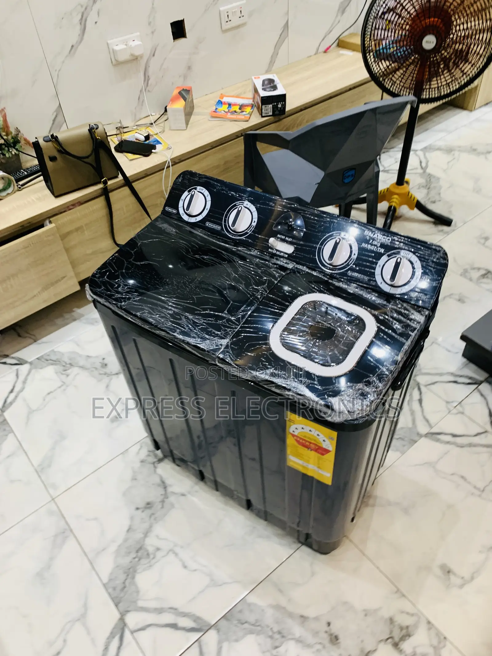 Easy to Operate Twintub Semi Auto Nasco 7kg