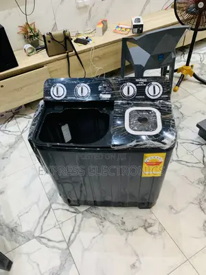 Highly Recommended Nasco Black 7kg Topload Twintub