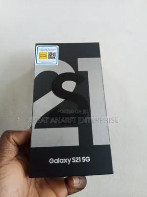 New Samsung Galaxy S21 5G 128 GB Black