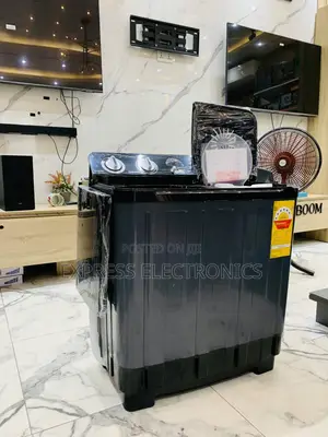 Ultra High Quality Nasco Black 7kg Topload Twintub