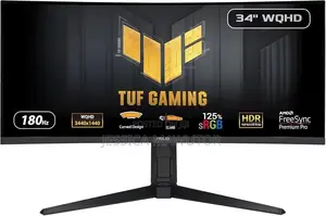 ASUS TUF Gaming 34” 1440P 1500R Curved Monitor