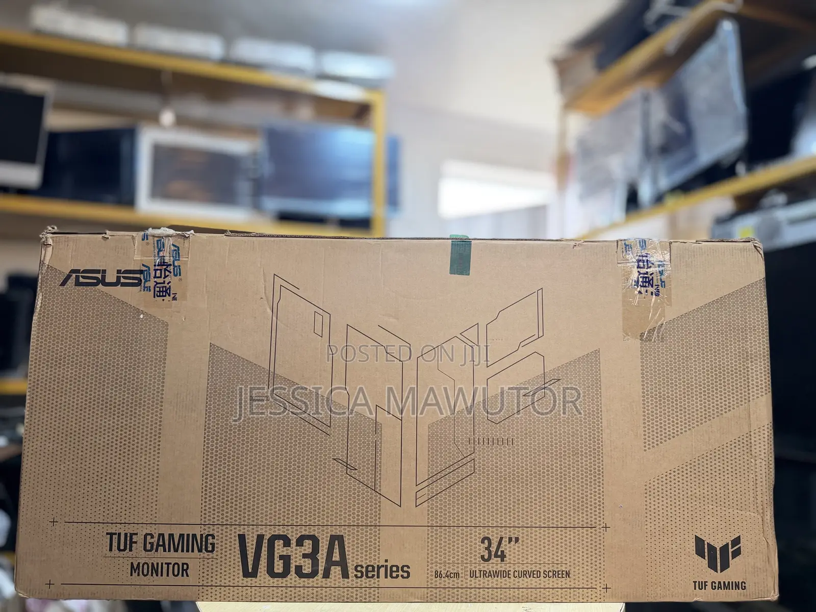 ASUS TUF Gaming 34” 1440P 1500R Curved Monitor