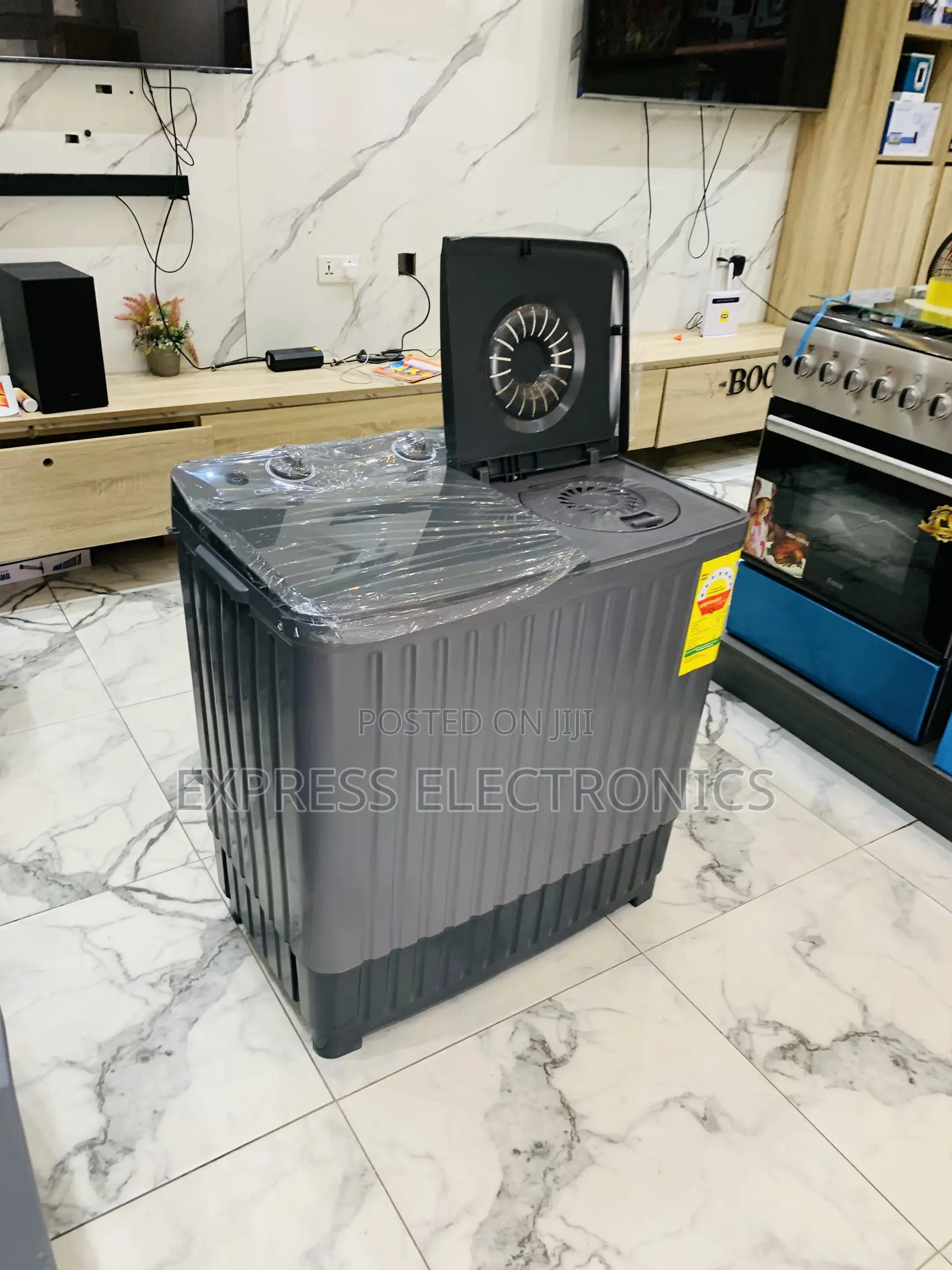 Hot  Deals Black Nasco Topload Twintub Semi Automatic