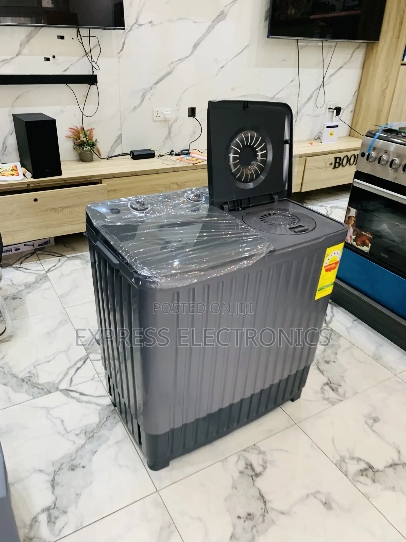 Hot  Deals Black Nasco Topload Twintub Semi Automatic