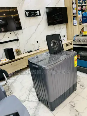 Authentic New 11kg Topload Twintub Semi Automatic Black