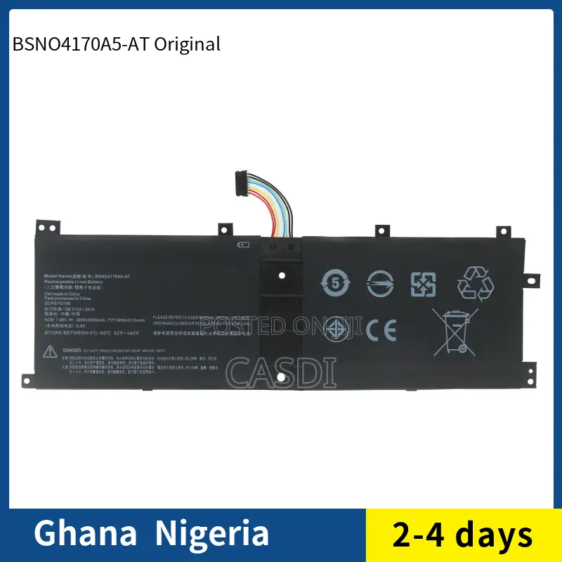 BSNO4170A5-AT Notebook Battery Lenovo Miix 510-12isk 525 520-12ikb