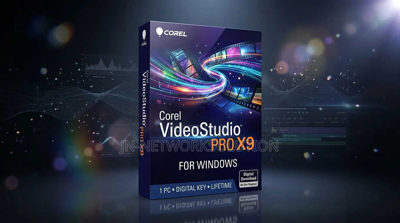 Corel VideoStudio Pro X9 for Windows for 1pc Digital Key Lifetime