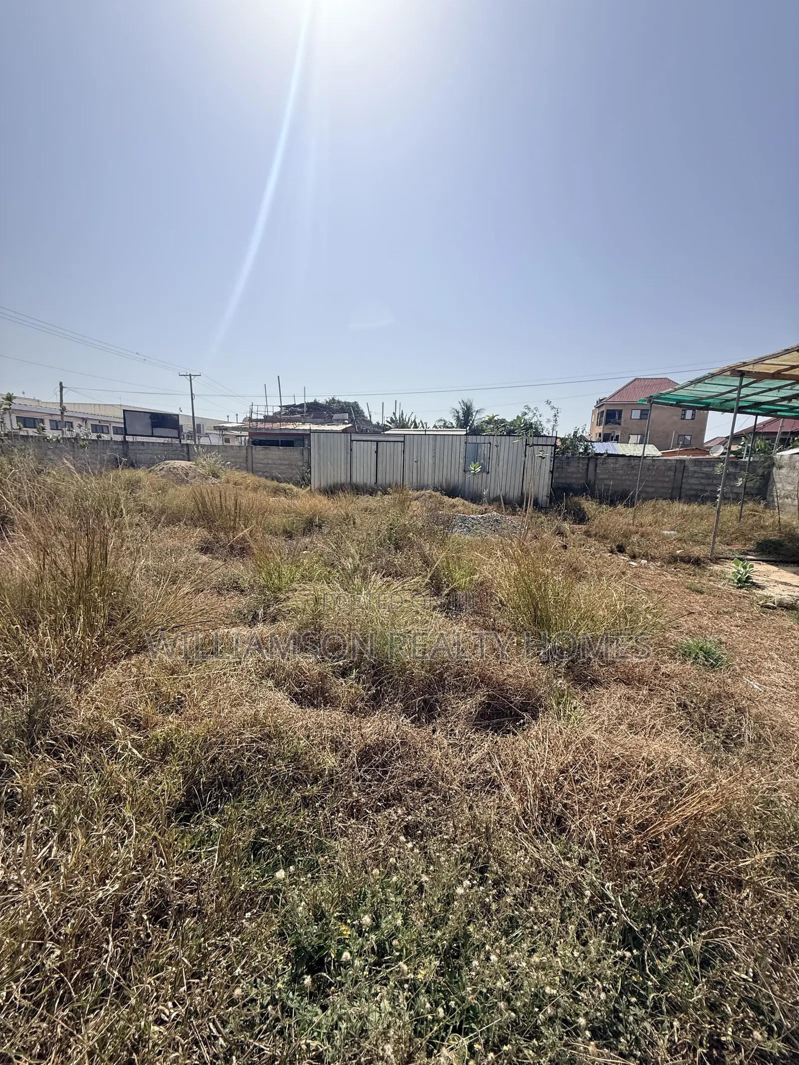 Documented Road Side, Walled & Gated Full Plot of Land 4sale,spintex