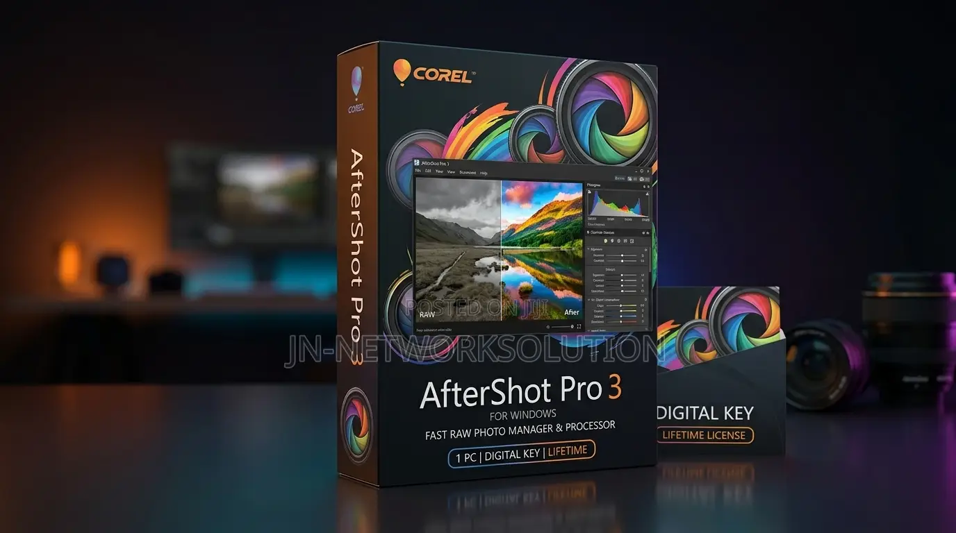 Corel AfterShot Pro 3 for Windows for 1pc Digital Key Lifetime