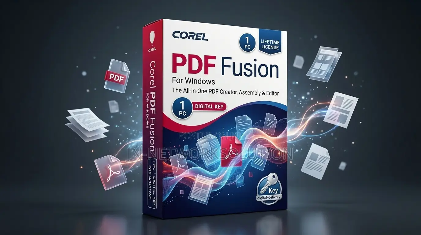Corel PDF Fusion for Windows for 1pc Digital Key Lifetime