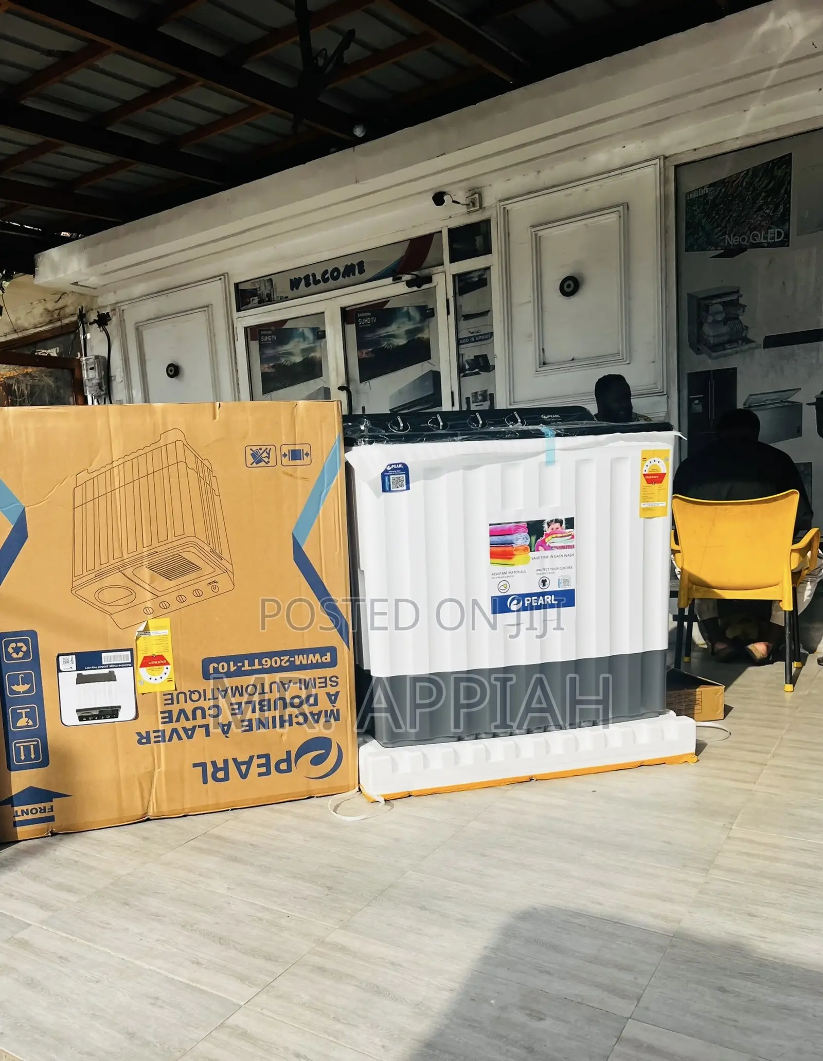 Purchase Authentic Pearl Semi-Auto Washing Machine(20kg)Spin Dry