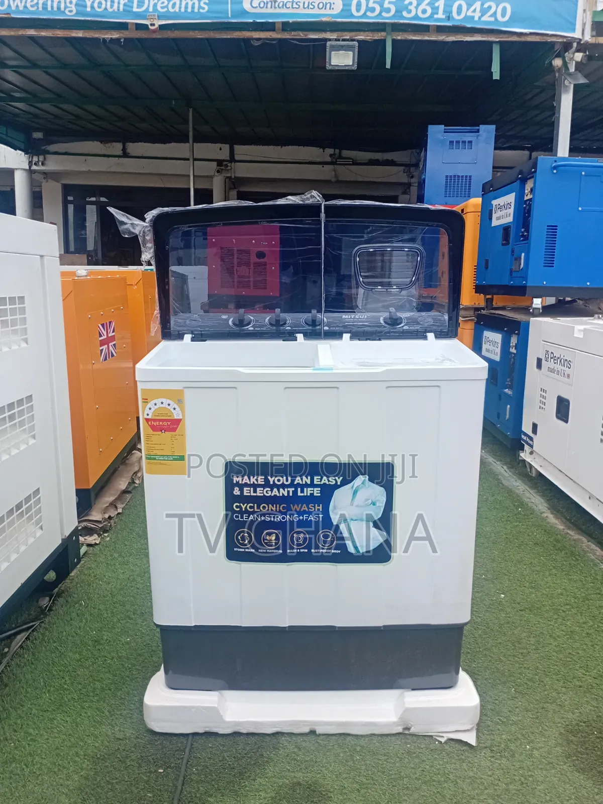 Mitsui 11KG Washing Machine – Massive Capacity for Powerful11kg