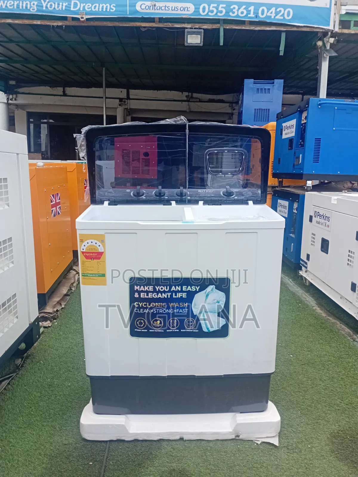Mitsui 11KG Washing Machine – Massive Capacity for Powerful11kg