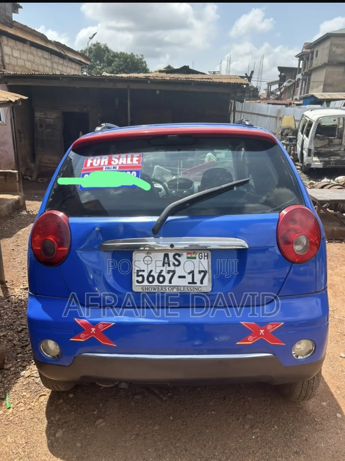Chevrolet Spark 2009 Blue