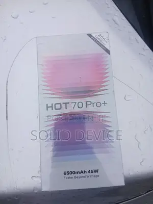 New Infinix Hot 70 Pro 5G+ 256 GB Black