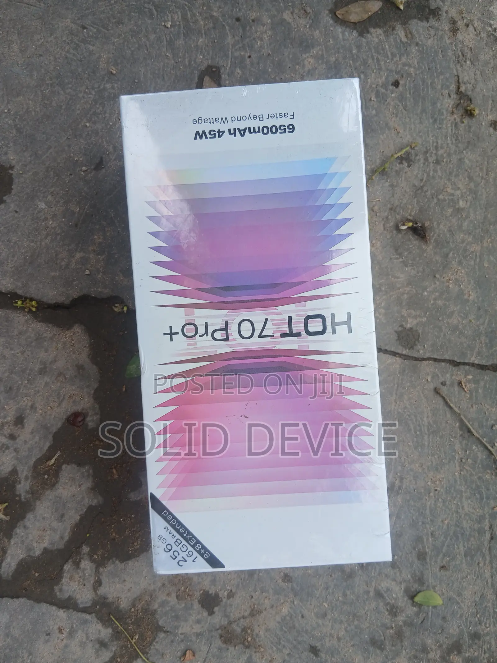 New Infinix Hot 70 Pro 5G+ 256 GB Black