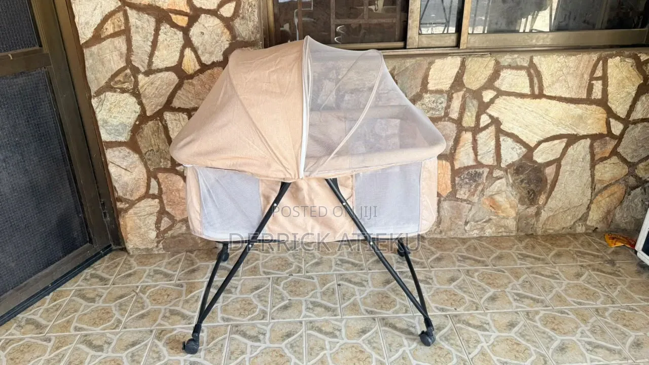 Baby Cot With Mattress (Used)