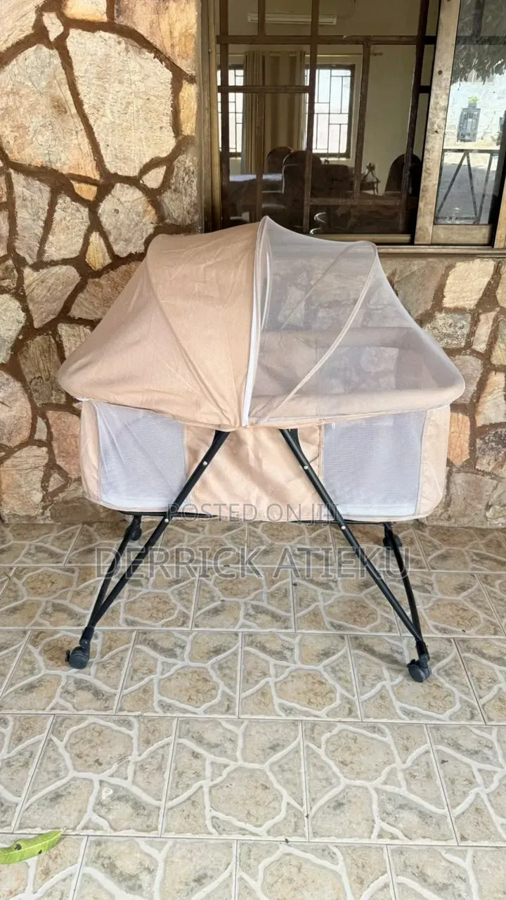 Baby Cot With Mattress (Used)