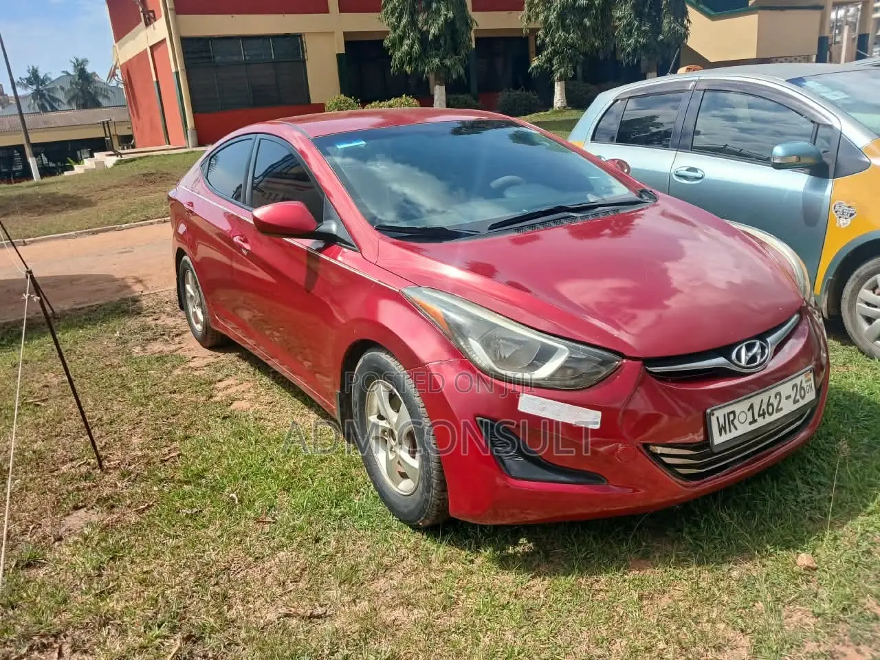 Hyundai Elantra 2014 Red