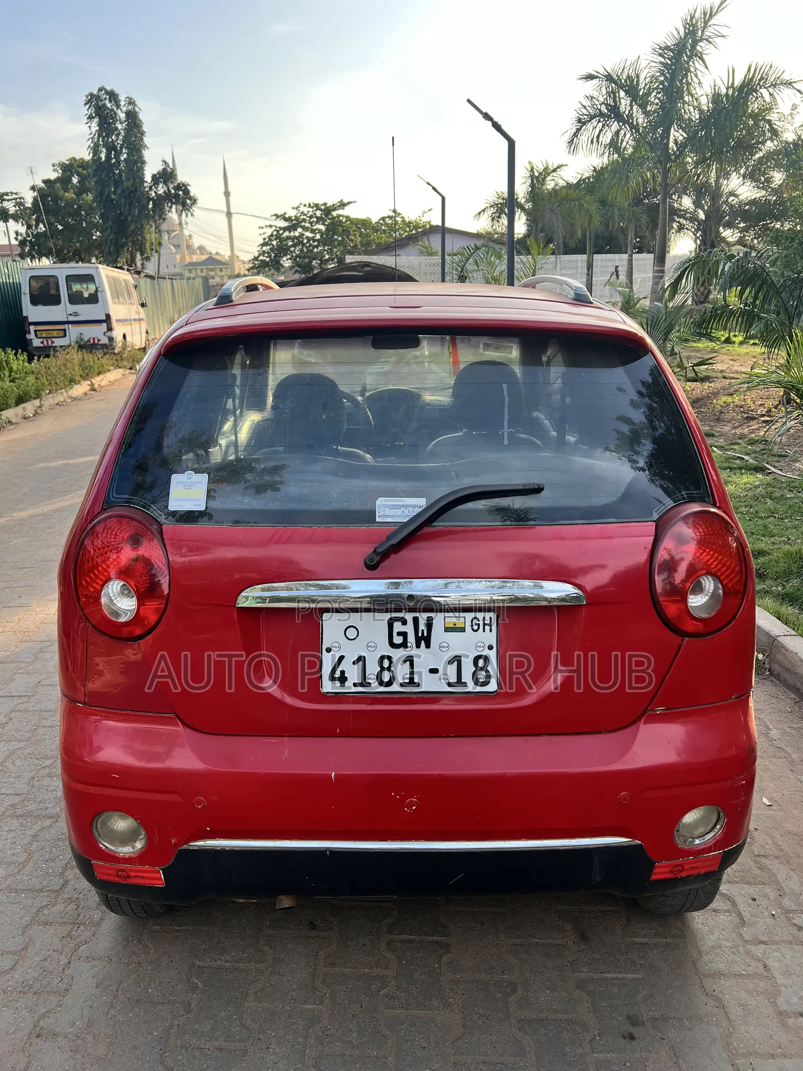 Daewoo Matiz 2008 Red