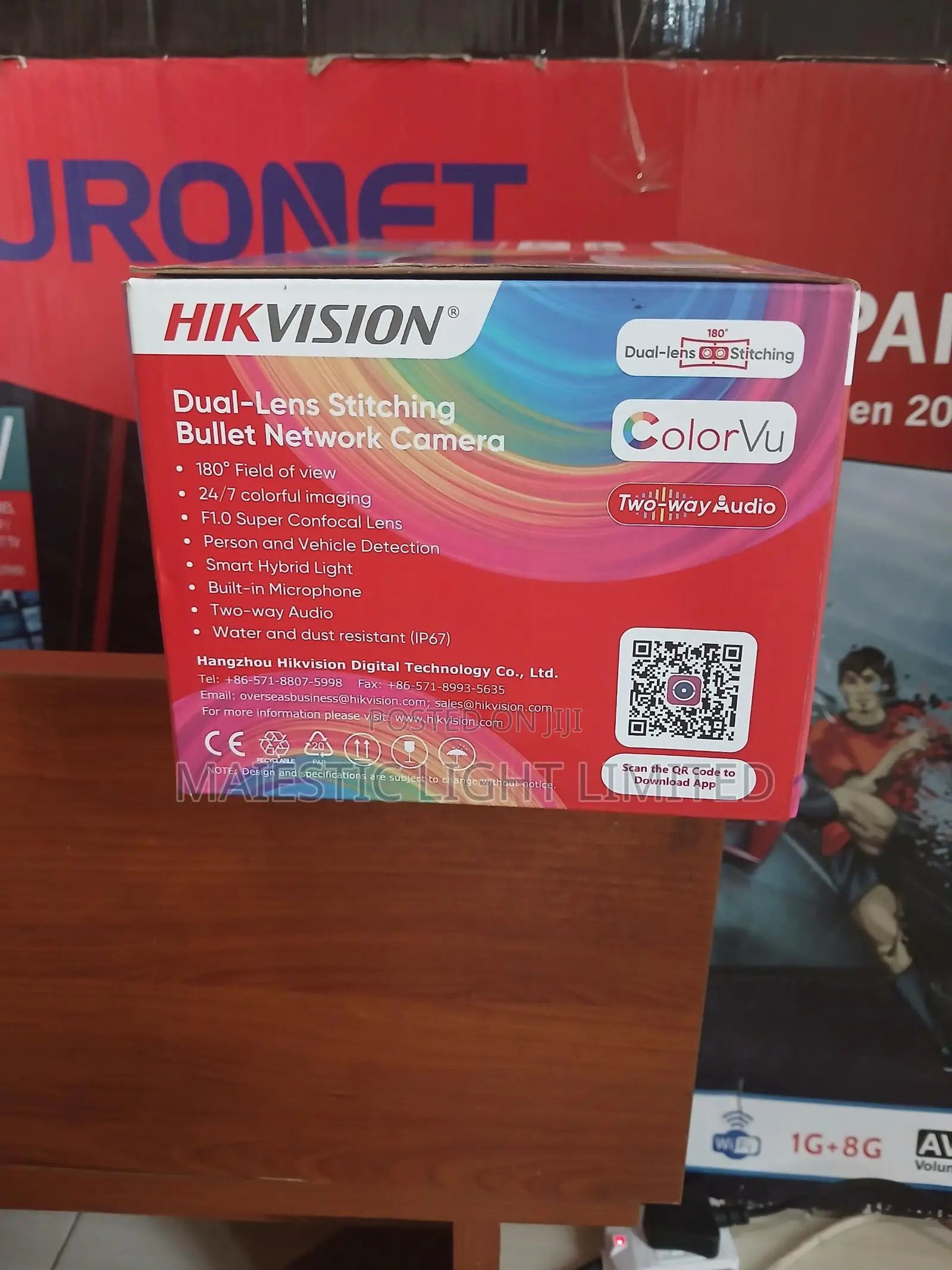 HIKVISION Dual-Lens Stitching Bullet Network Camera