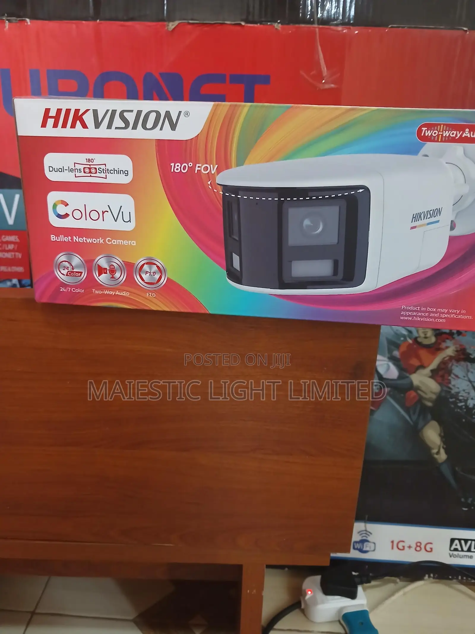 HIKVISION Dual-Lens Stitching Bullet Network Camera