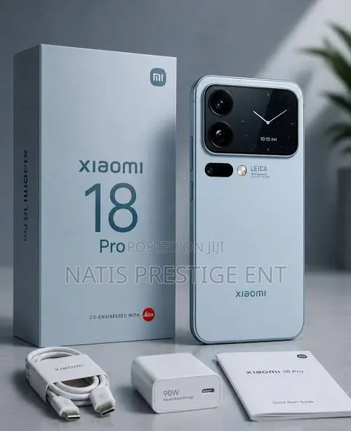 New Xiaomi 18 Pro 512 GB Black