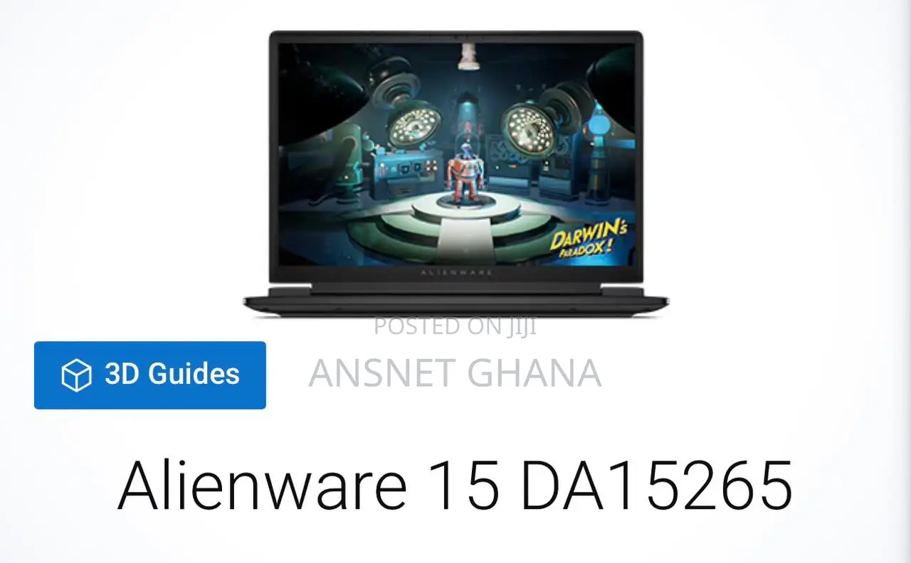 New Laptop Alienware 15 16GB SSD 512GB