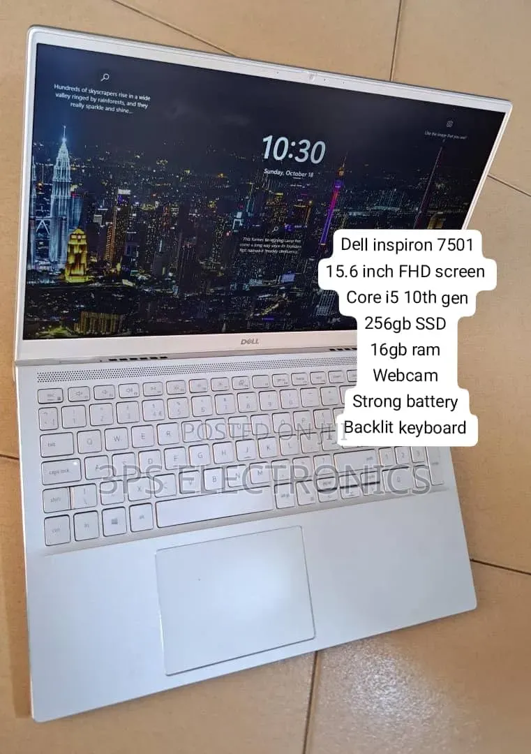 Laptop Dell Inspiron 15 7501 16GB Intel Core i5 SSD 256GB