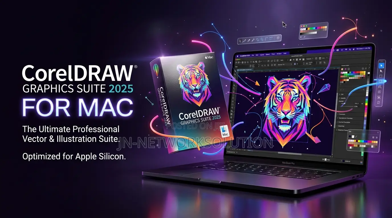 CorelDRAW Graphics Suite 2025 for MAC for 1pc Digital Key Lifetime