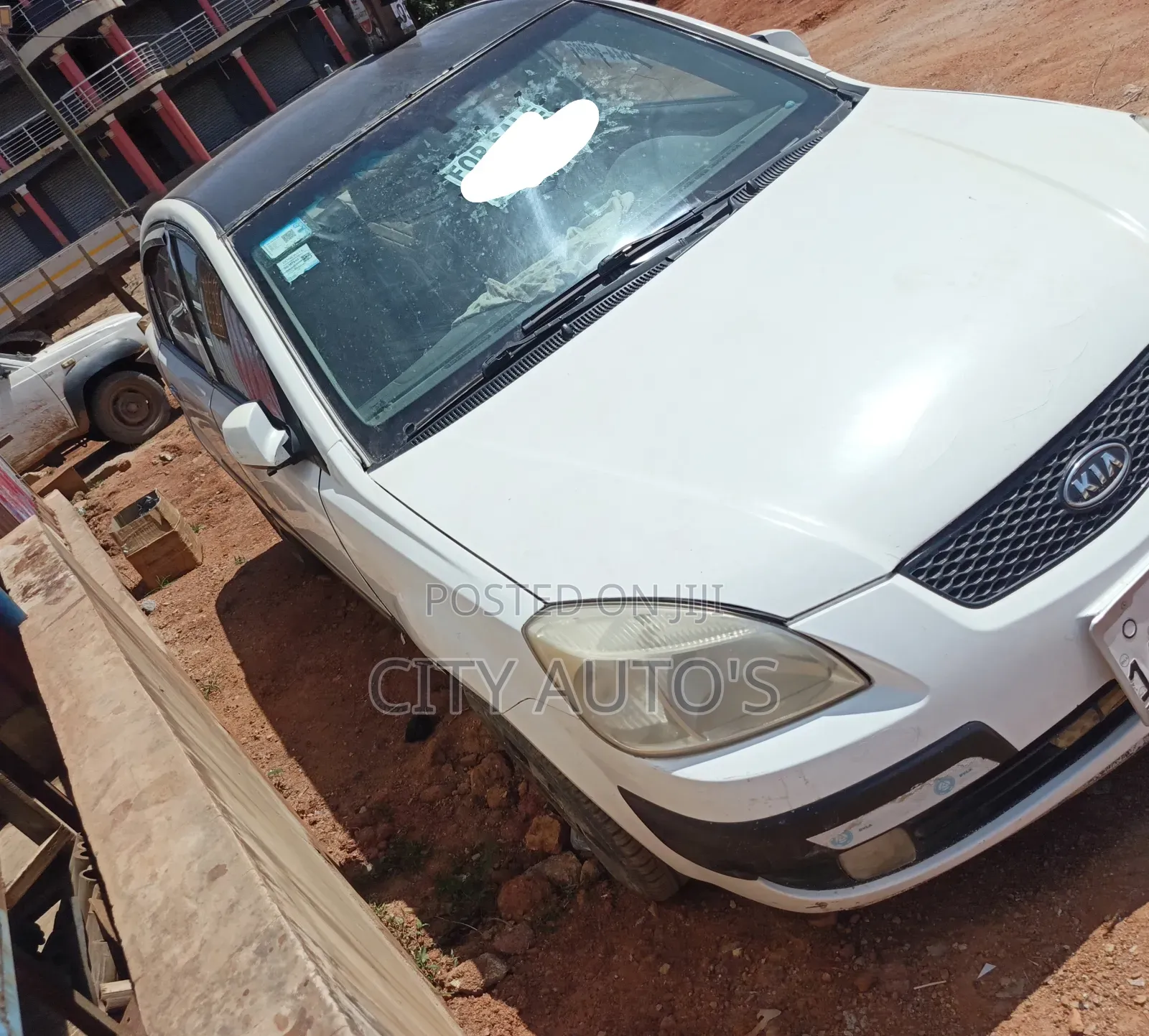 Kia Rio 2010 White