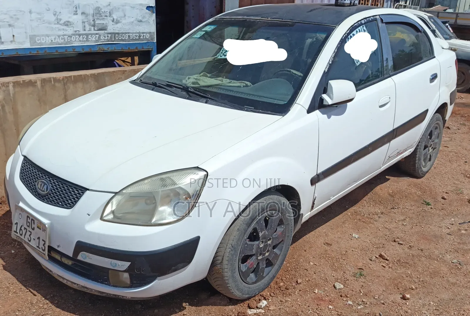 Kia Rio 2010 White