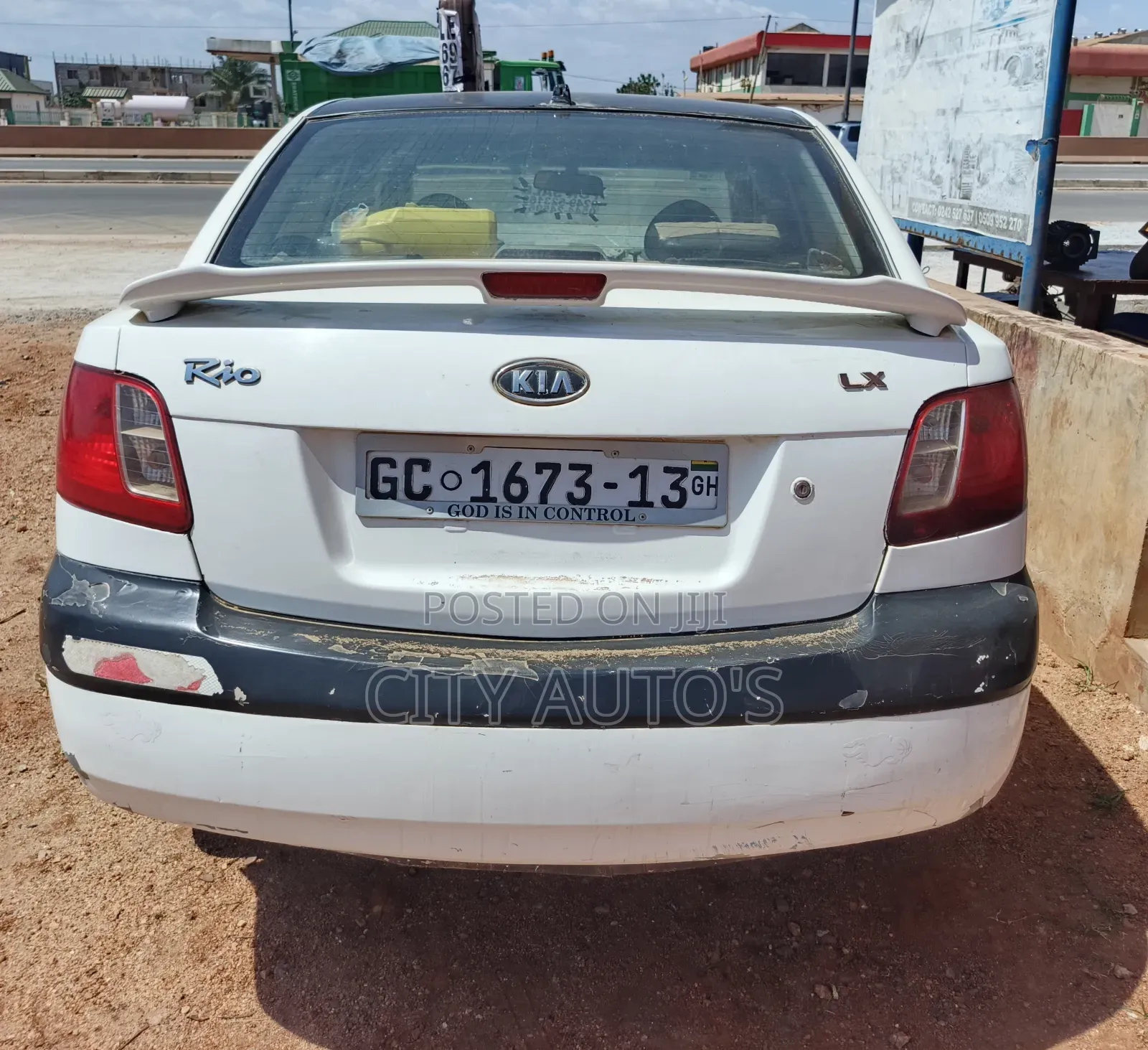 Kia Rio 2010 White