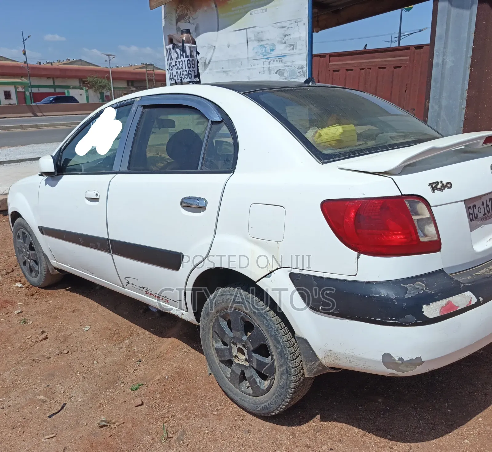 Kia Rio 2010 White