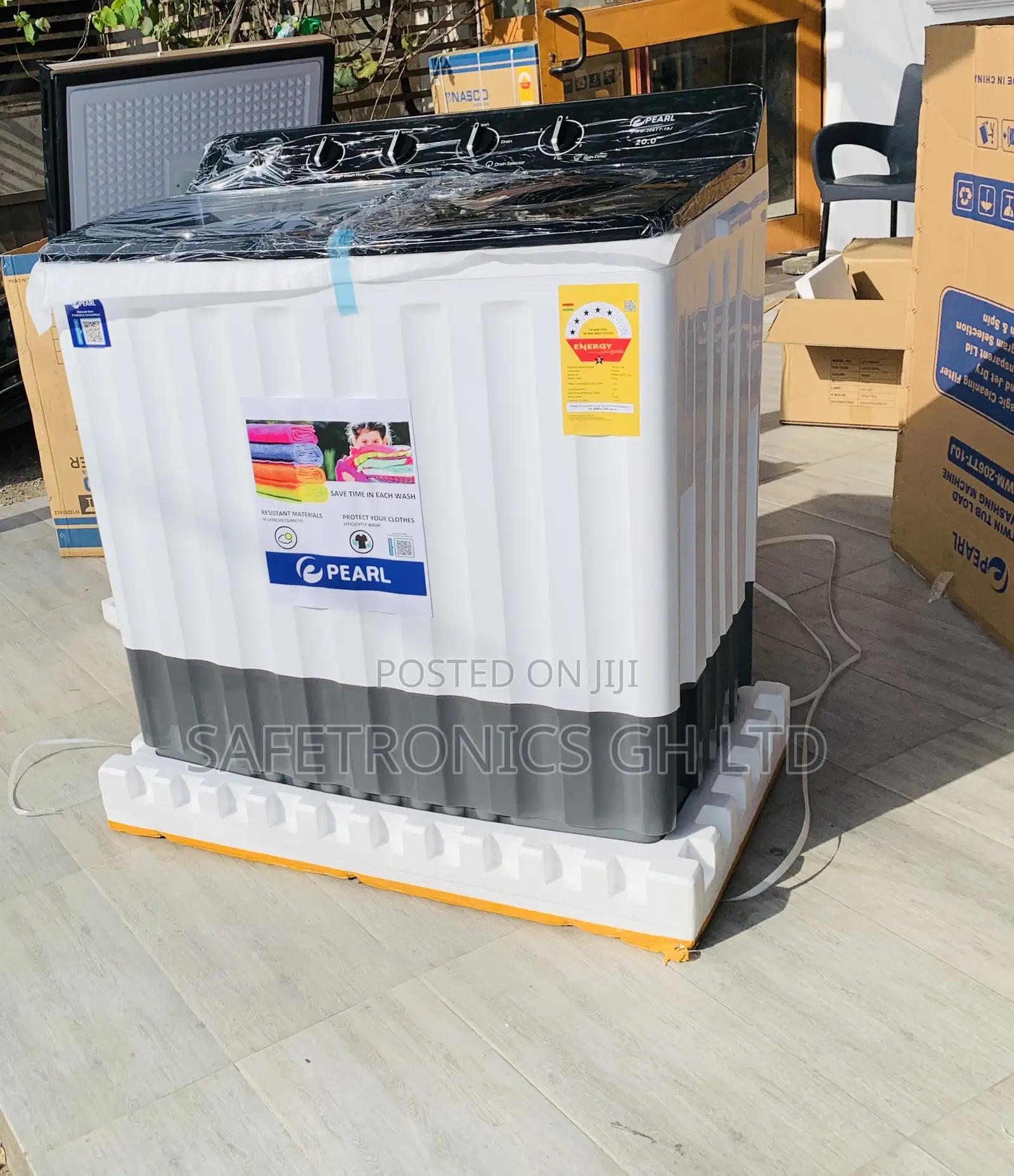 Exclusive Pearl TopLoad 20kg Clean-Aure WashingMachine