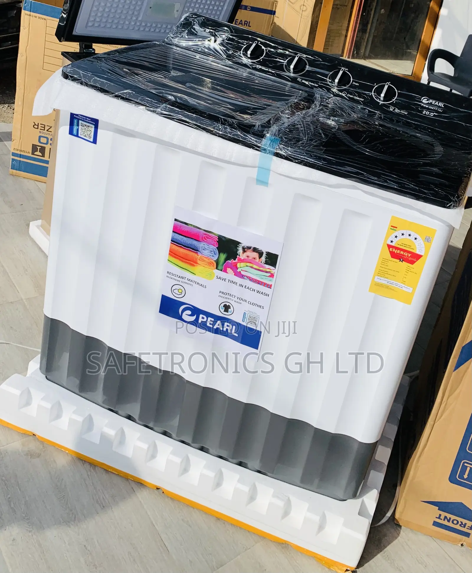 Exclusive Pearl TopLoad 20kg Clean-Aure WashingMachine