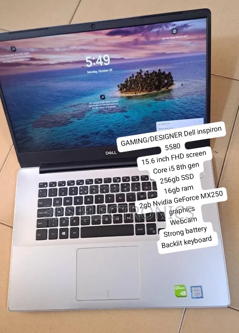 Laptop Dell Inspiron 15 5580 16GB Intel Core i5 SSD 256GB