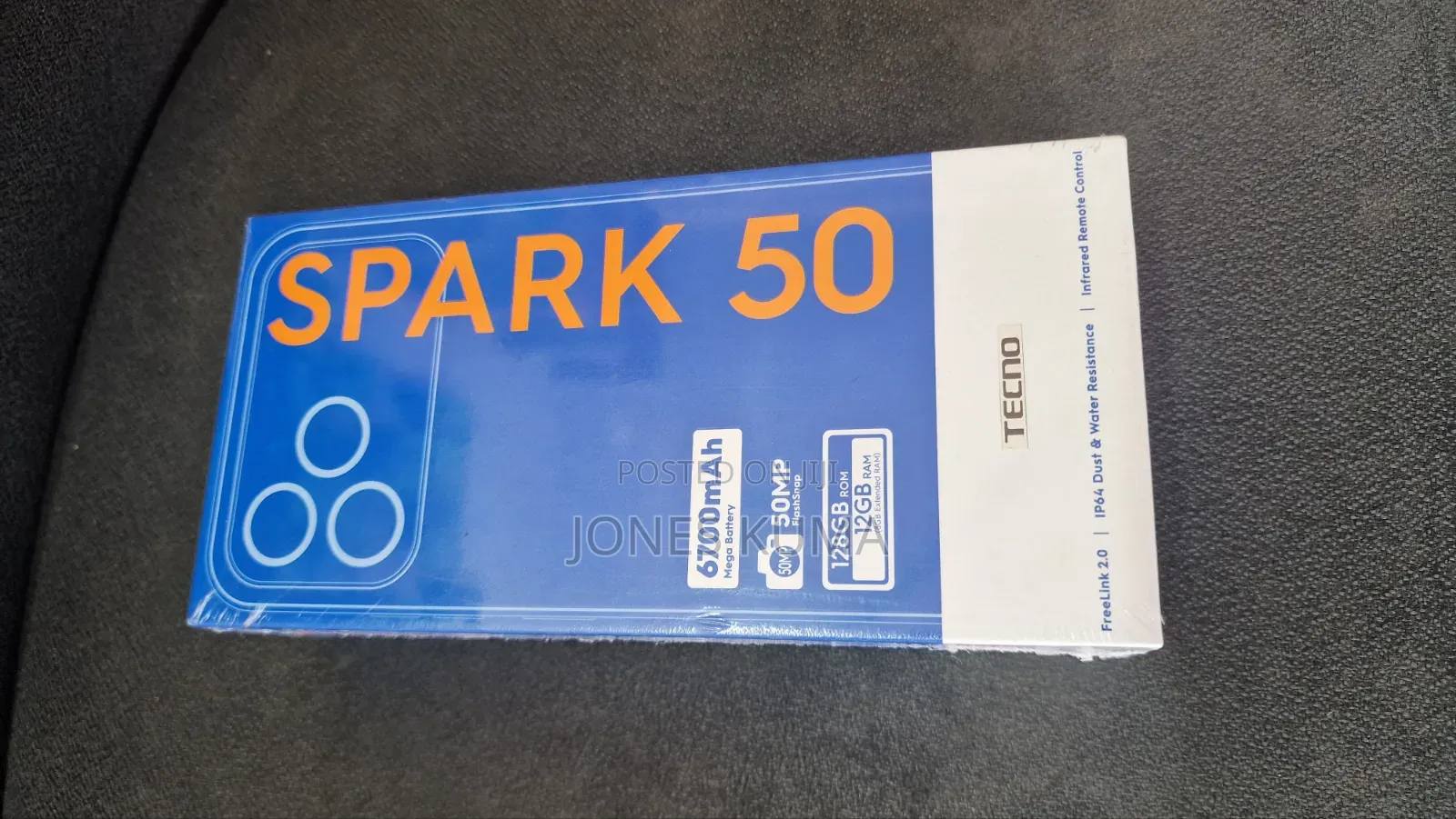 New Tecno Spark 50 128 GB Black