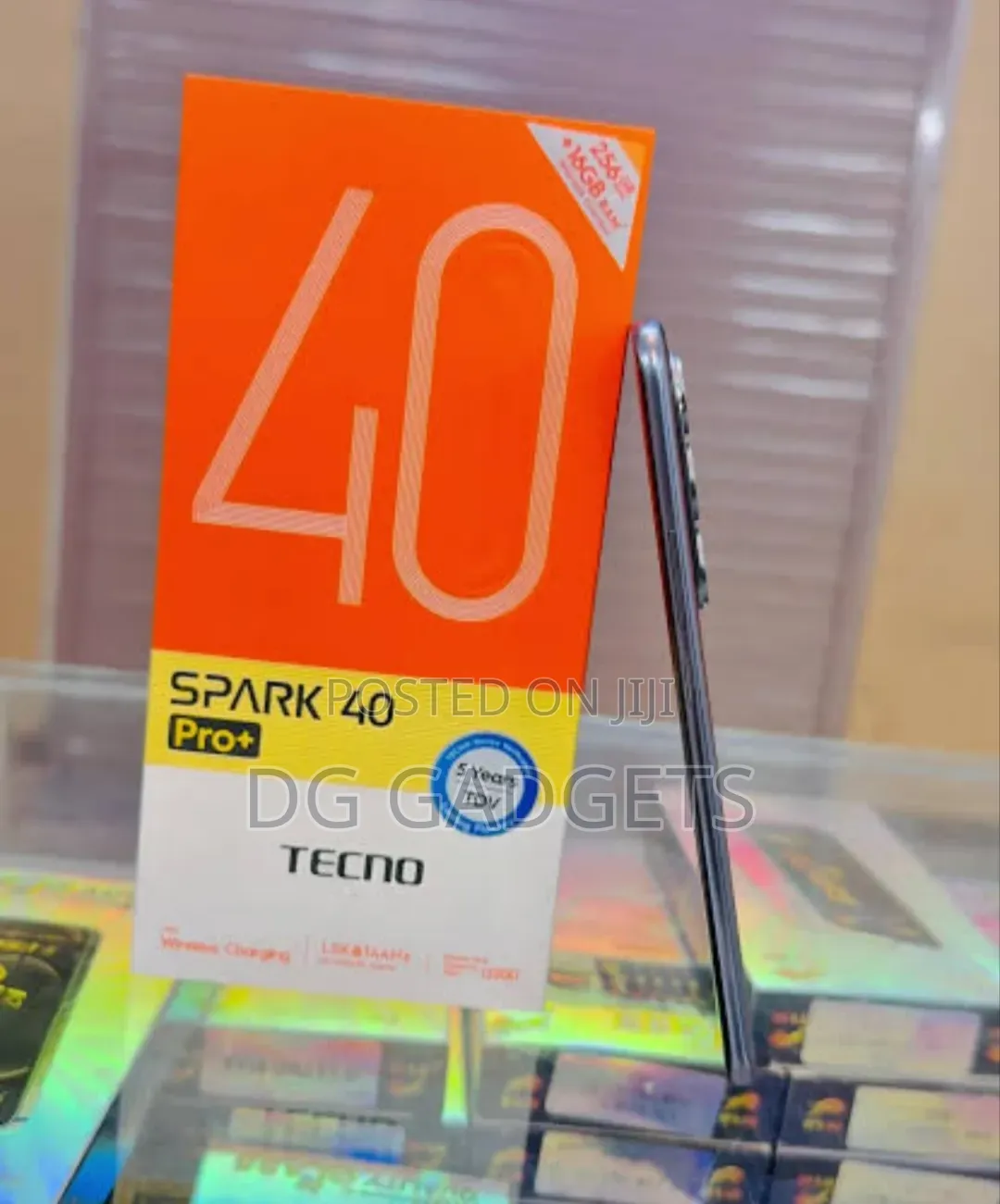 New Tecno Spark 40 Pro+ 256 GB Black