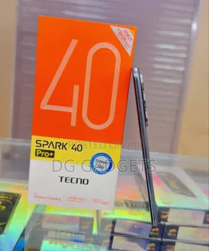 New Tecno Spark 40 Pro+ 256 GB Black