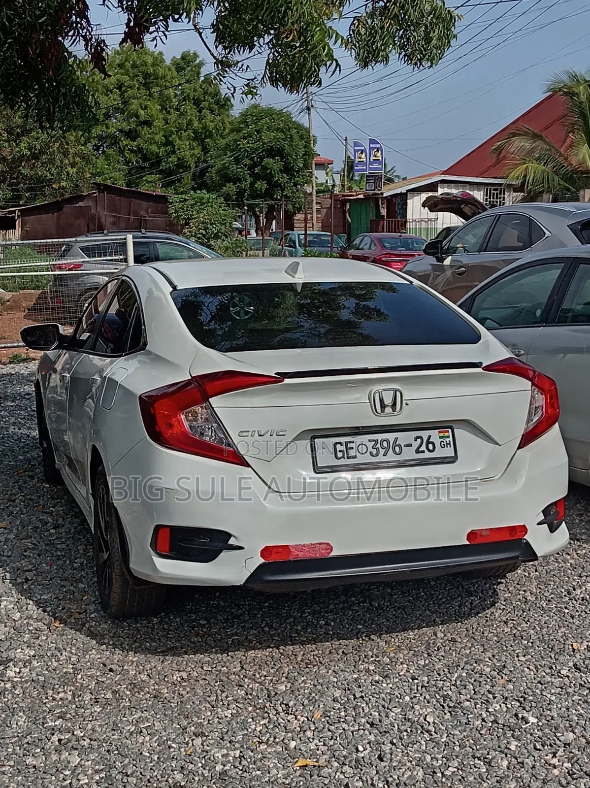 Honda Civic EX-L 4dr Sedan (1.5L 4cyl) 2017 White