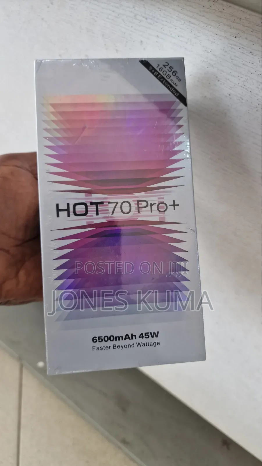 New Infinix Hot 70 Pro 5G+ 256 GB Blue