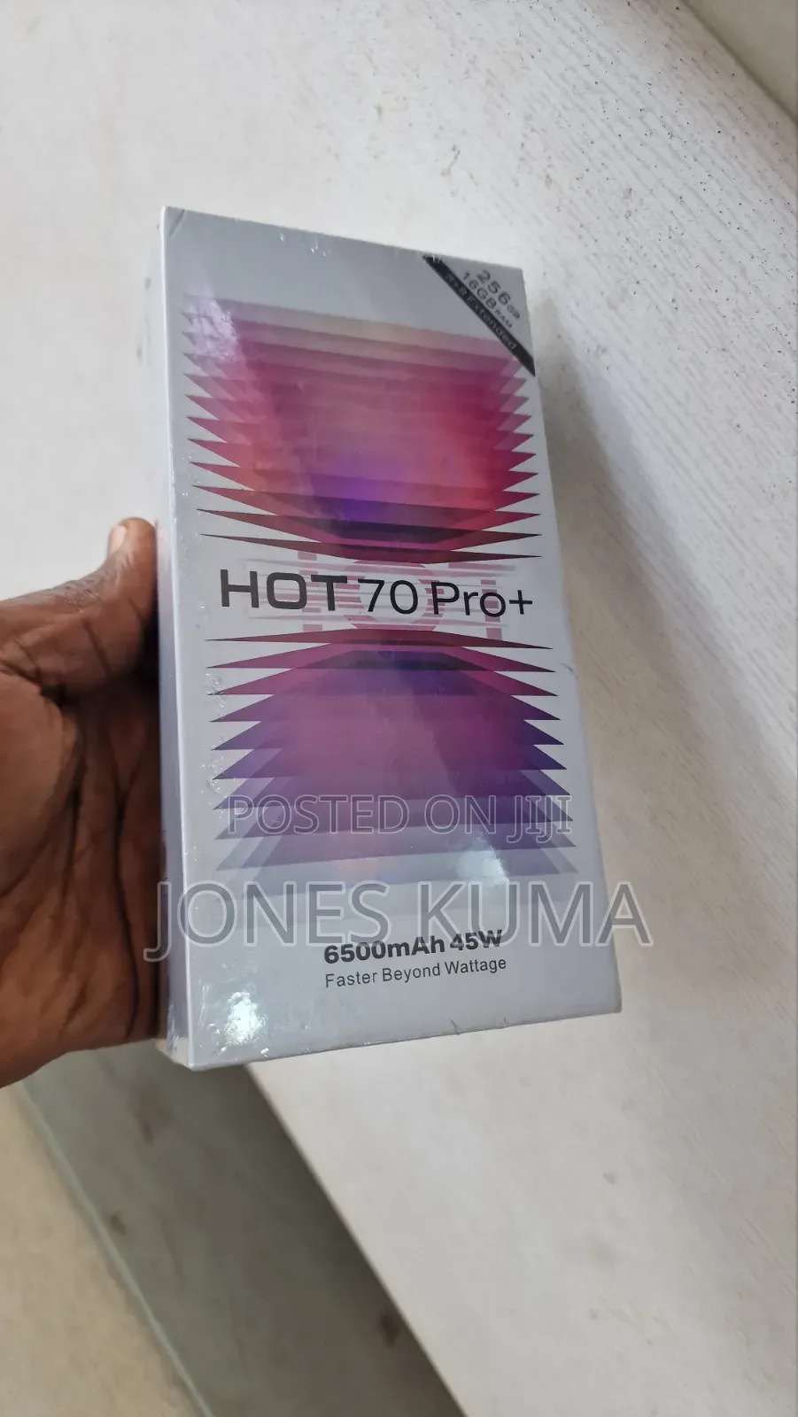 New Infinix Hot 70 Pro 5G+ 256 GB Blue