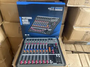 8-Channel Professional Audio Mixing Console