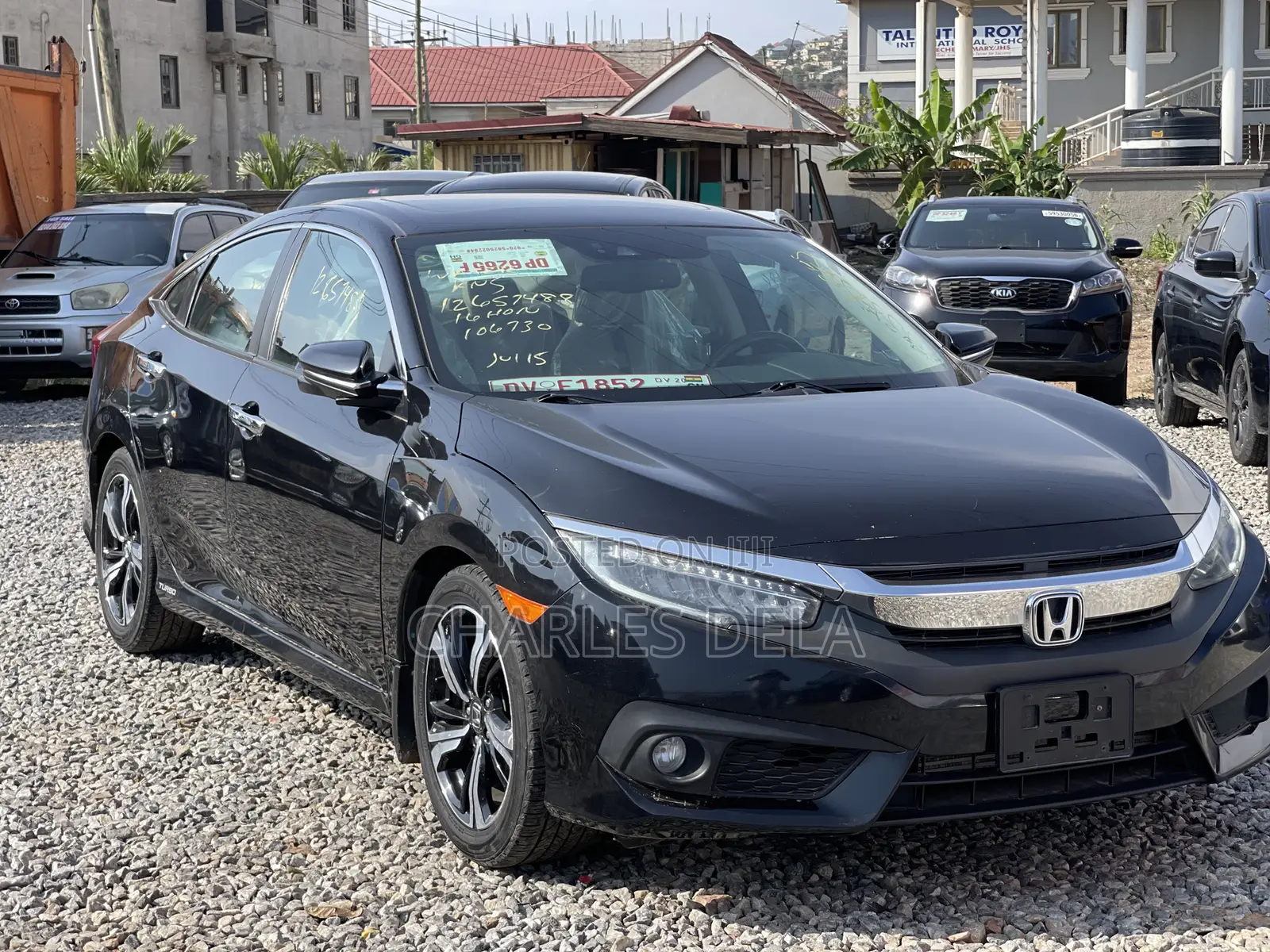 Honda Civic Touring 4dr Sedan (1.5L 4cyl) 2017 Black