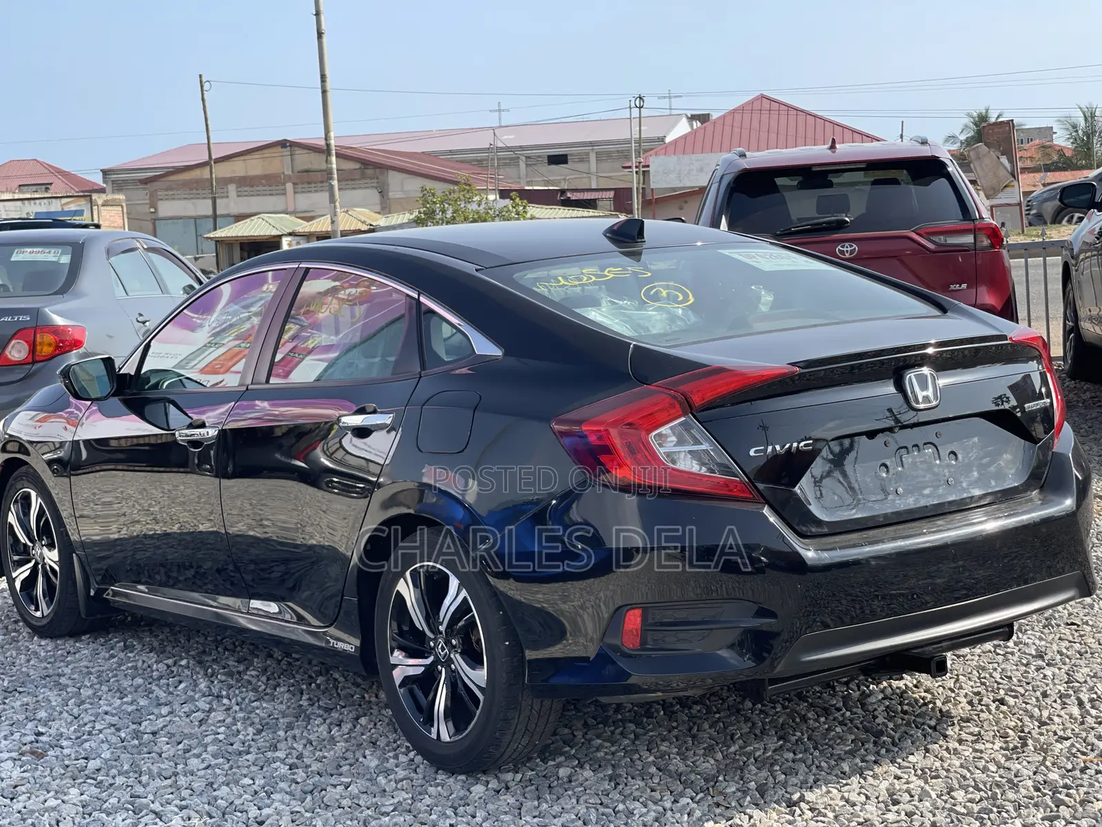 Honda Civic Touring 4dr Sedan (1.5L 4cyl) 2017 Black