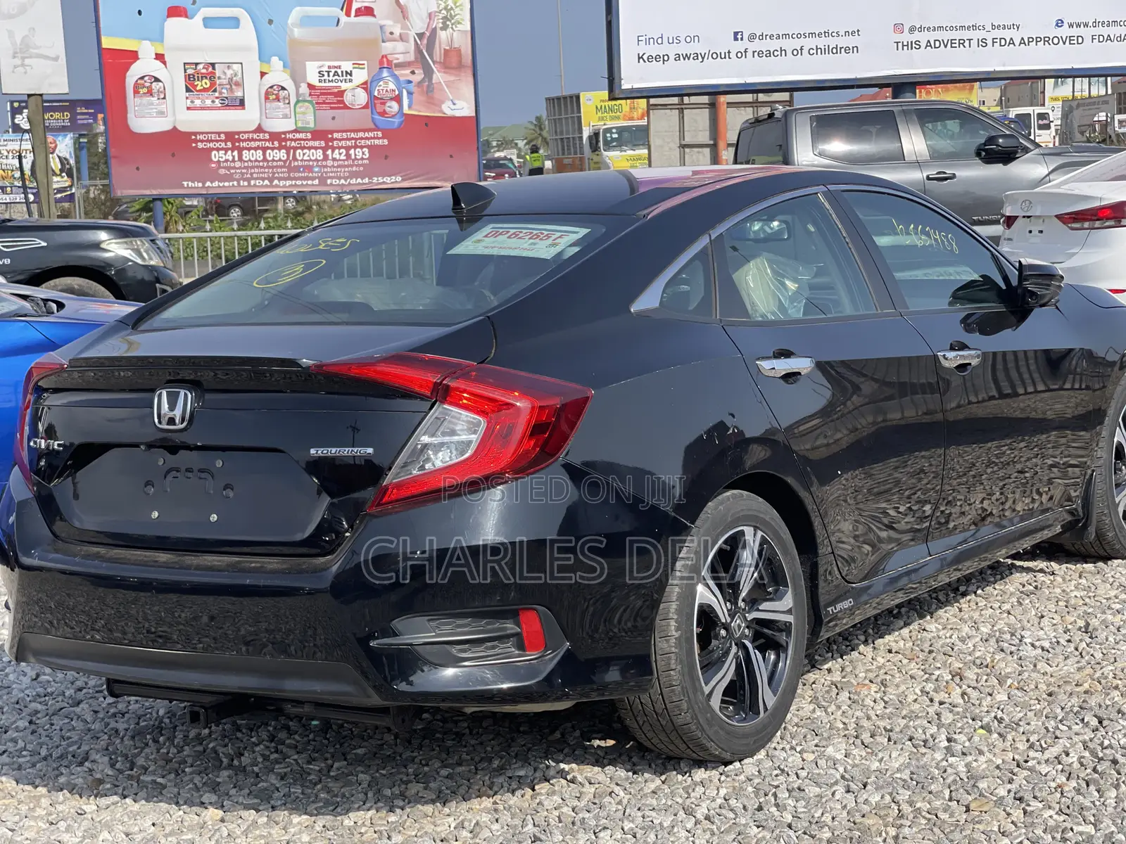Honda Civic Touring 4dr Sedan (1.5L 4cyl) 2017 Black