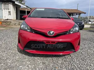 Toyota Vitz 1.3 AWD 3dr 2016 Red