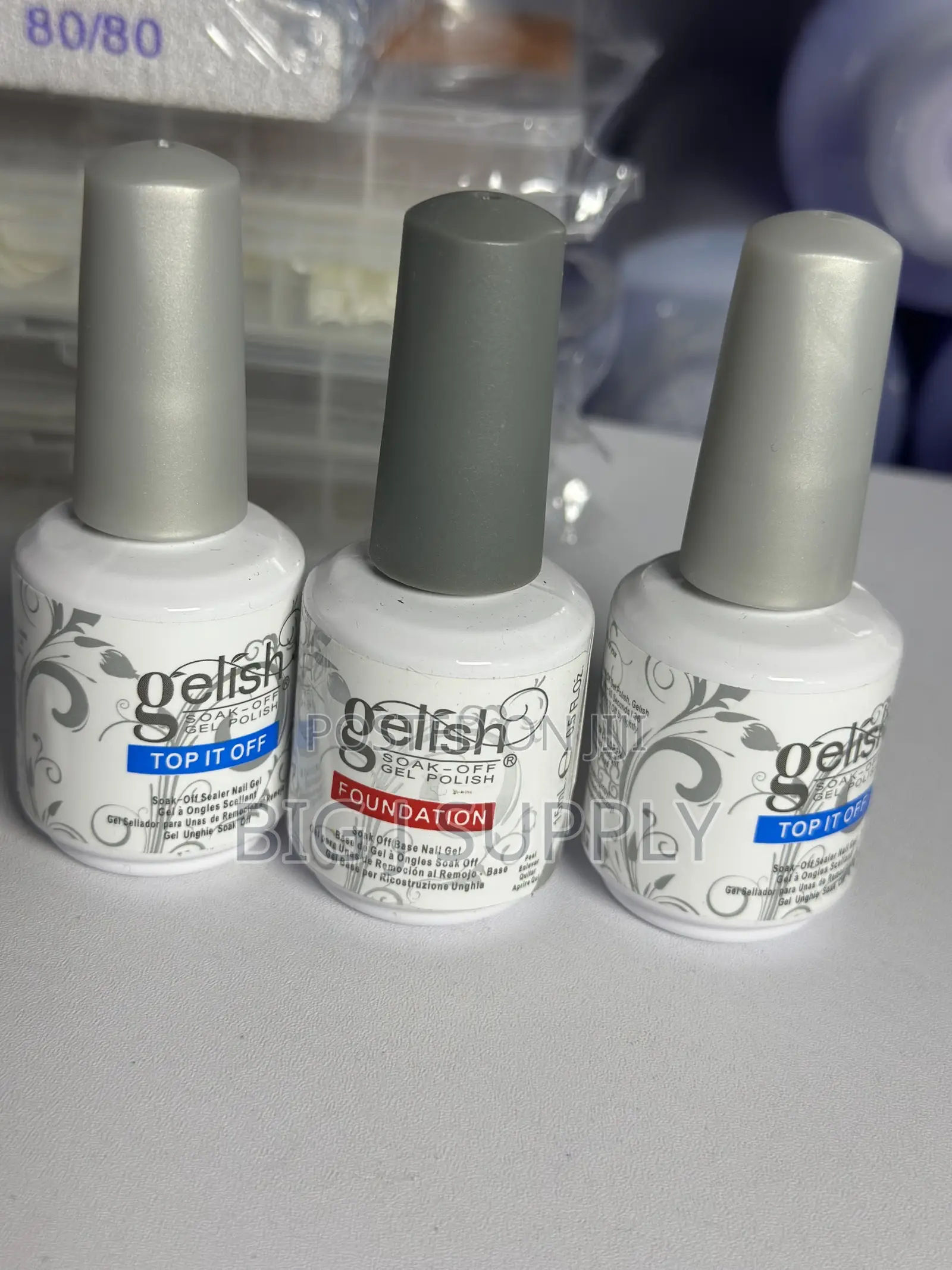 Gelish Top Coat and Base Coat